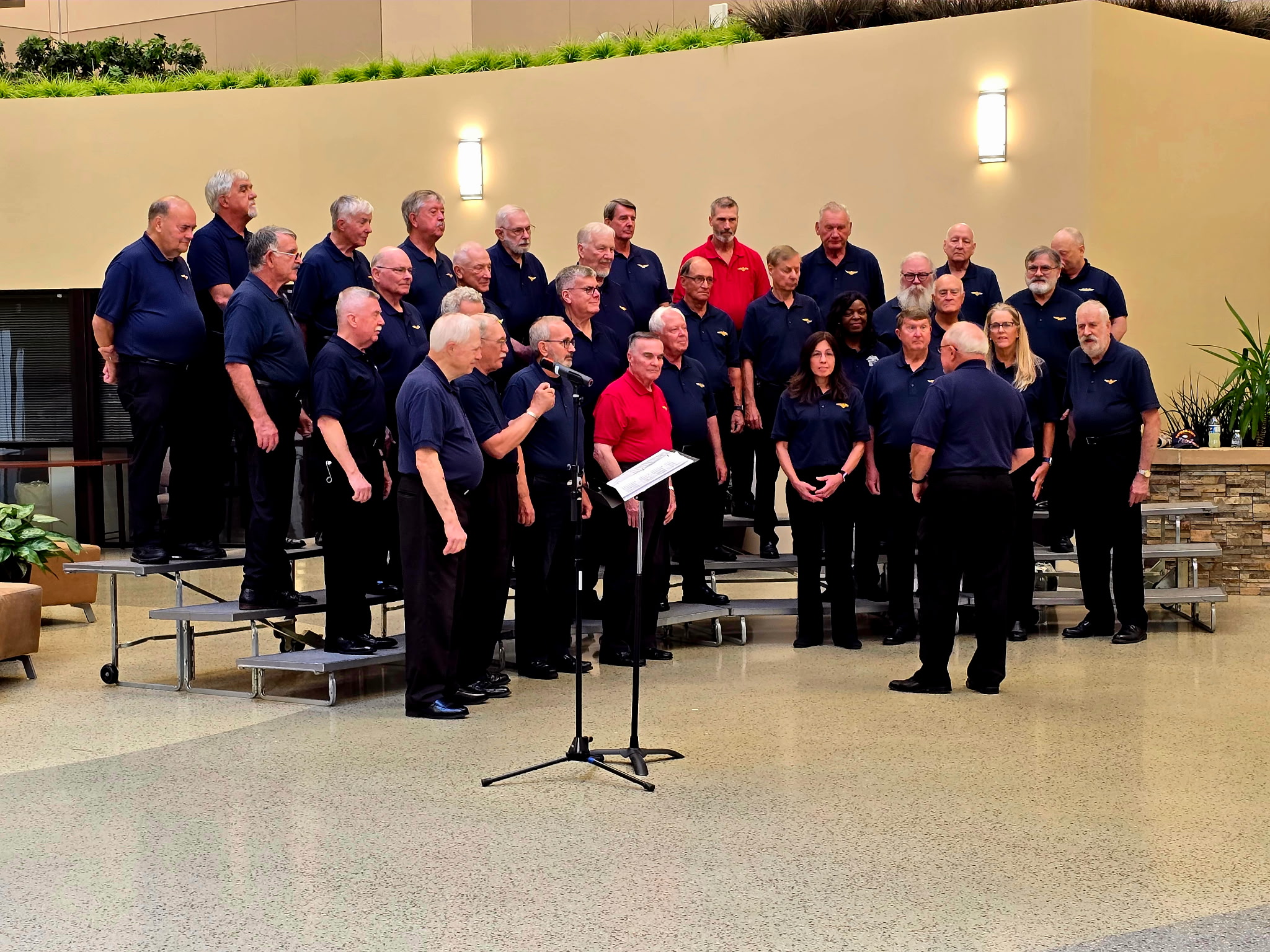WCCO CH4 Minneapolis covers our choir's mission in the VA Hospital WCCO CH4 Minneapolis covers our choir's mission in the VA Hospital